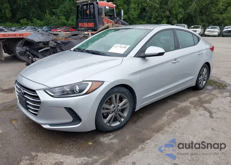 2018 Hyundai Elantra Sel z USA, uszkodzony, nr VIN 5NPD84LF8JH238006